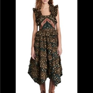 Ulla Johnson Nia Ruffle dress size 4